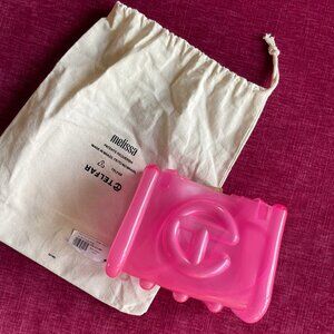 MELISSA x TELFAR Small Jelly Shopper Pink NWT